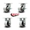 Service Caster 6 Inch Heavy Duty Semi Steel Cast Iron Wheel Caster Brakes 2 Rigid SCC, 2PK SCC-KP92S630-SSR-SLB-2-R-2 - alternate 7